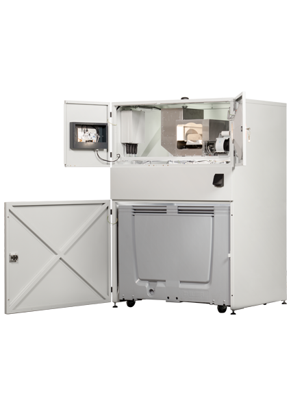 Returmatic R20 RVM opened